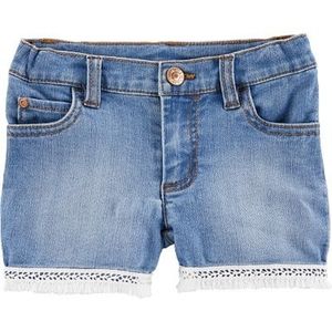 Carter's Fringe-Hem Denim Shorts Size 2T